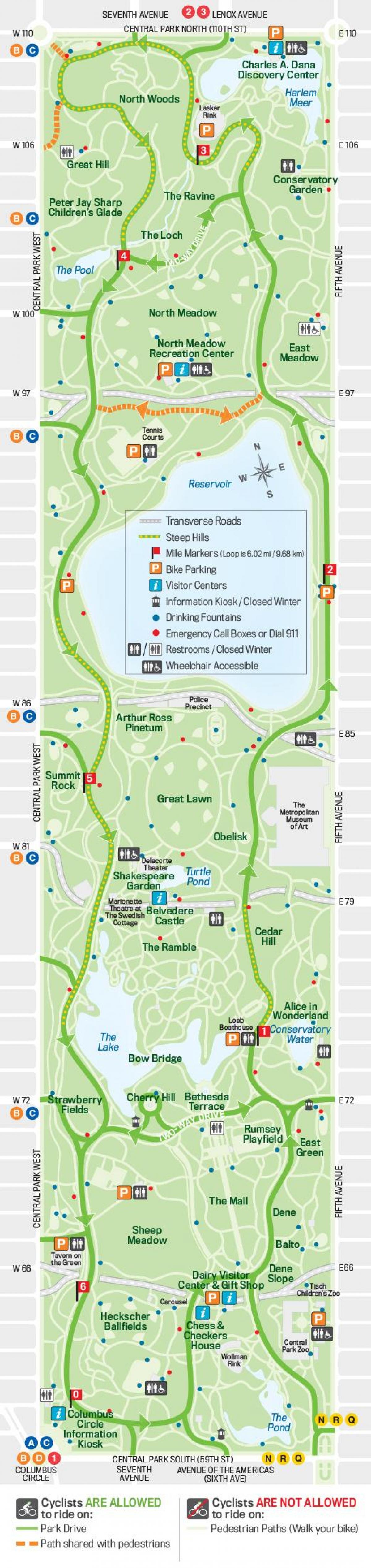 basikal peta central park