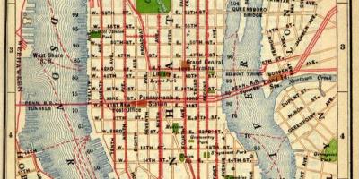 Peta lama Manhattan