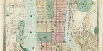 Sejarah peta Manhattan
